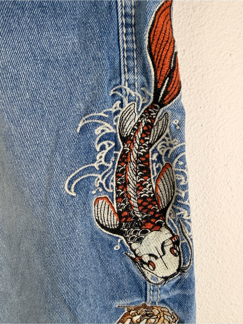 Ninth Hall Idle Embroidered Jeans Womens 16 - Picture 5 of 11